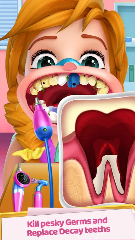 Crazy Dentist Fun Doctor Games স্ক্রিনশট 3