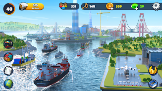 Port City: Ship Tycoon 2023 ảnh chụp màn hình 4