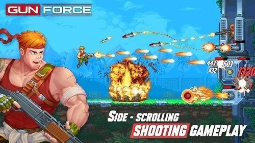 Gun Force: Action Shootingスクリーンショット1