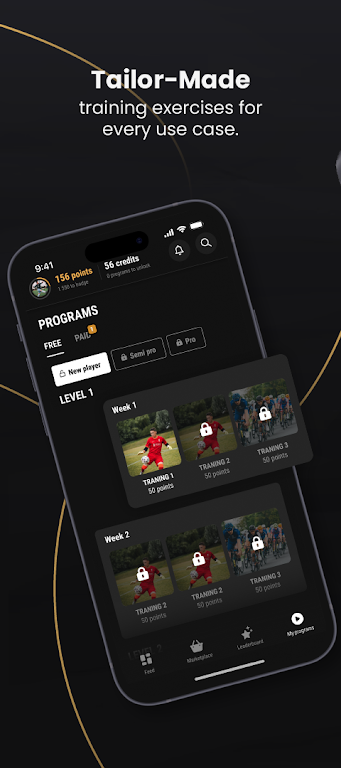 Ballers App: Football Training экрана 2