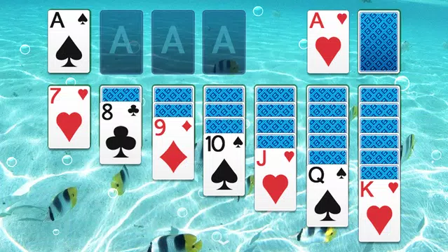 Solitaire: Ocean Blue Screenshot 4