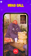 Grimace Fake Call Prank zrzut ekranu 2