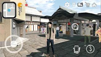 Delivery Food Sim- Japan Osaka स्क्रीनशॉट 2