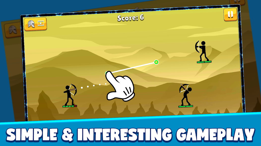 Screenshot Sticks Archer : Arrow Master Mod 3