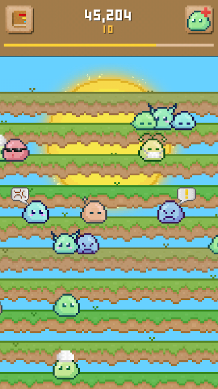 Slime Clicker экрана 2