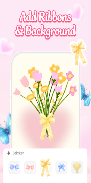 Blom: Flower Language Keyboard Captura de pantalla 2