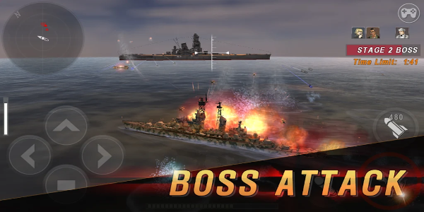 WARSHIP BATTLE:3D World War II屏幕截圖2