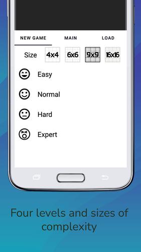 Screenshot Sudoku - 4x4 6x6 9x9 16x16 3