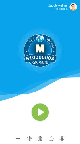 Millionaire Quiz captura de pantalla 1