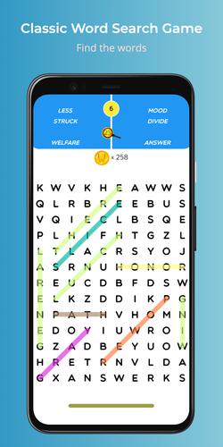 Word Seek: Classic Fun Puzzles屏幕截圖1