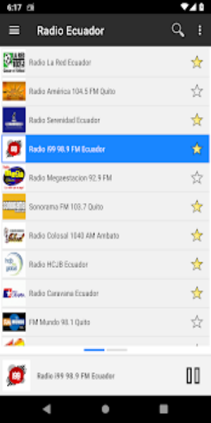 RADIO ECUADOR : Free Ecuadorian stations live स्क्रीनशॉट 2