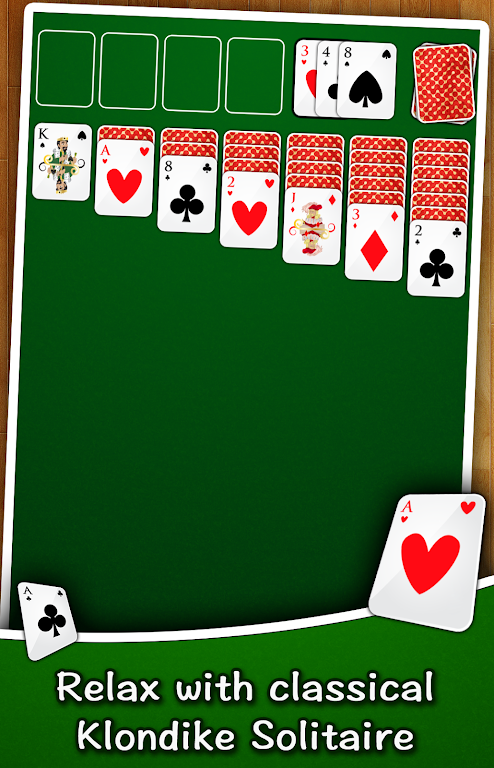 Solitaire FRVR - Big Cards Classic Klondike Game屏幕截圖1
