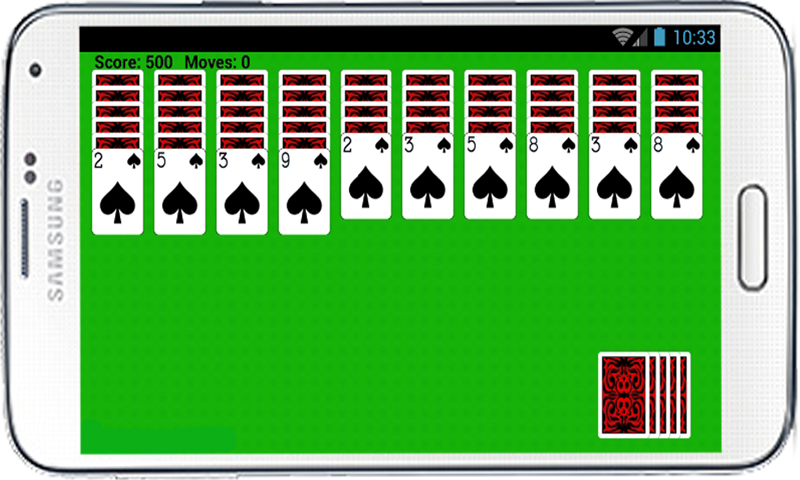 Spider Solitaire Free Game HD screenshot 1