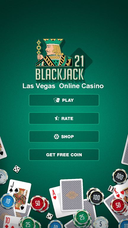 Screenshot BlackJack 21: Las Vegas  Online Casino Game 1