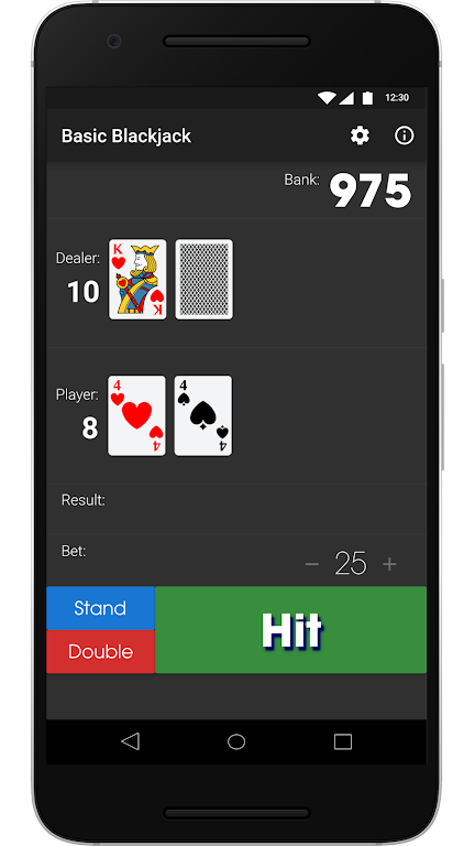 Basic Blackjack ကိုဖန်သားပြင်2
