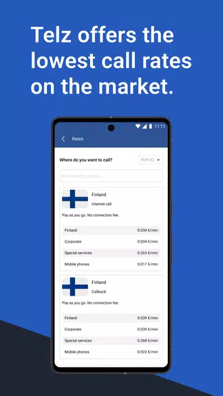 ภาพหน้าจอ International calling app 4