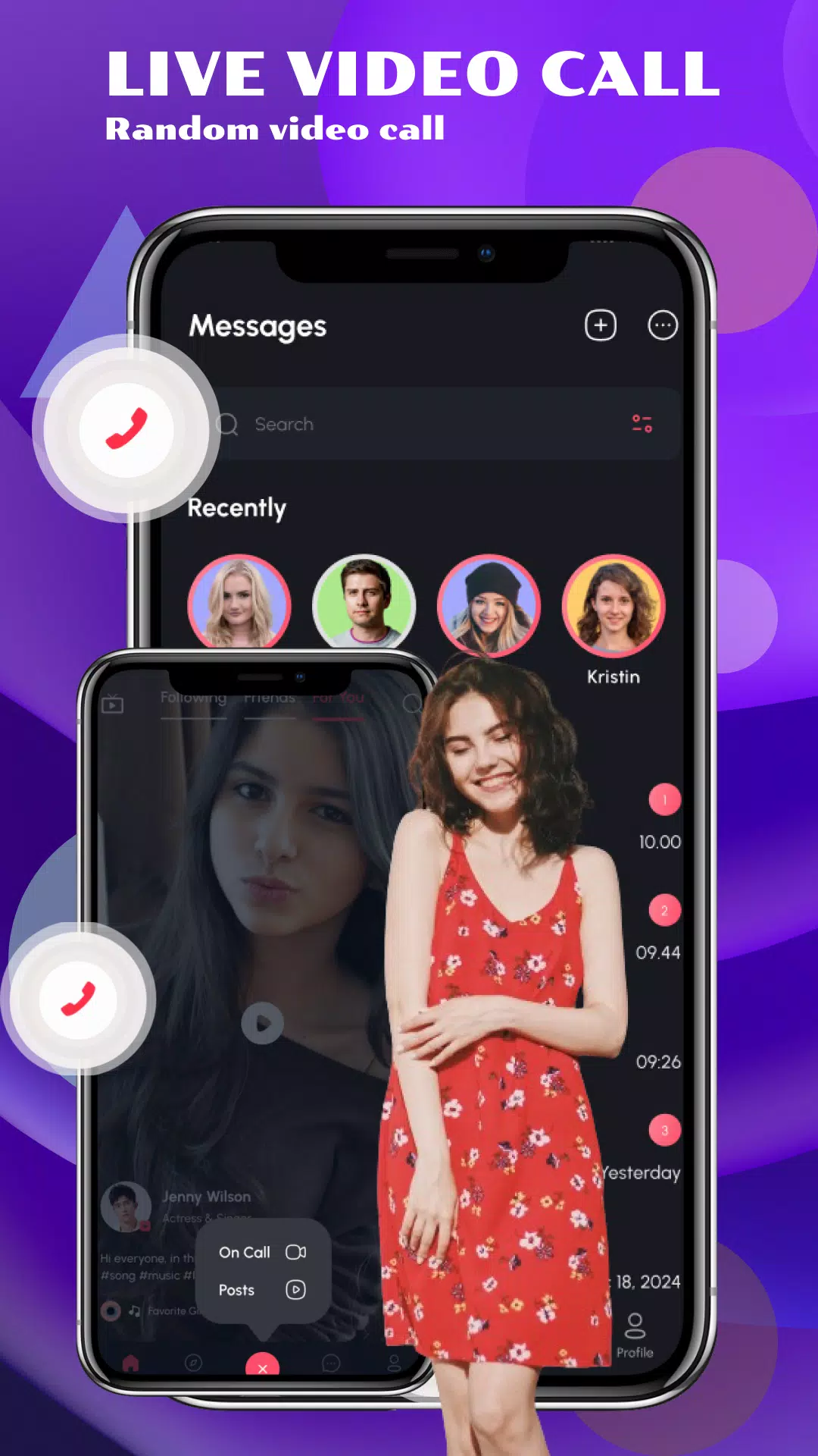 Sexy Video Call & Chat Random屏幕截圖3