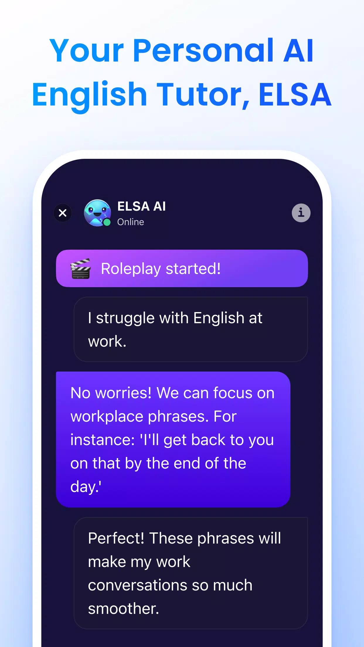 ELSA Speak: English Learning屏幕截圖3