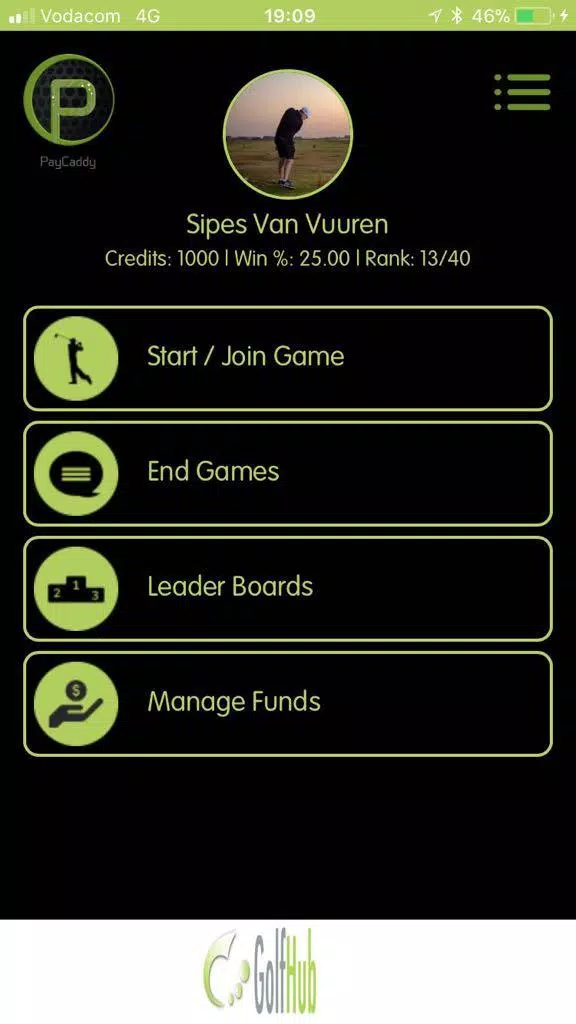 Screenshot PayCaddy 1