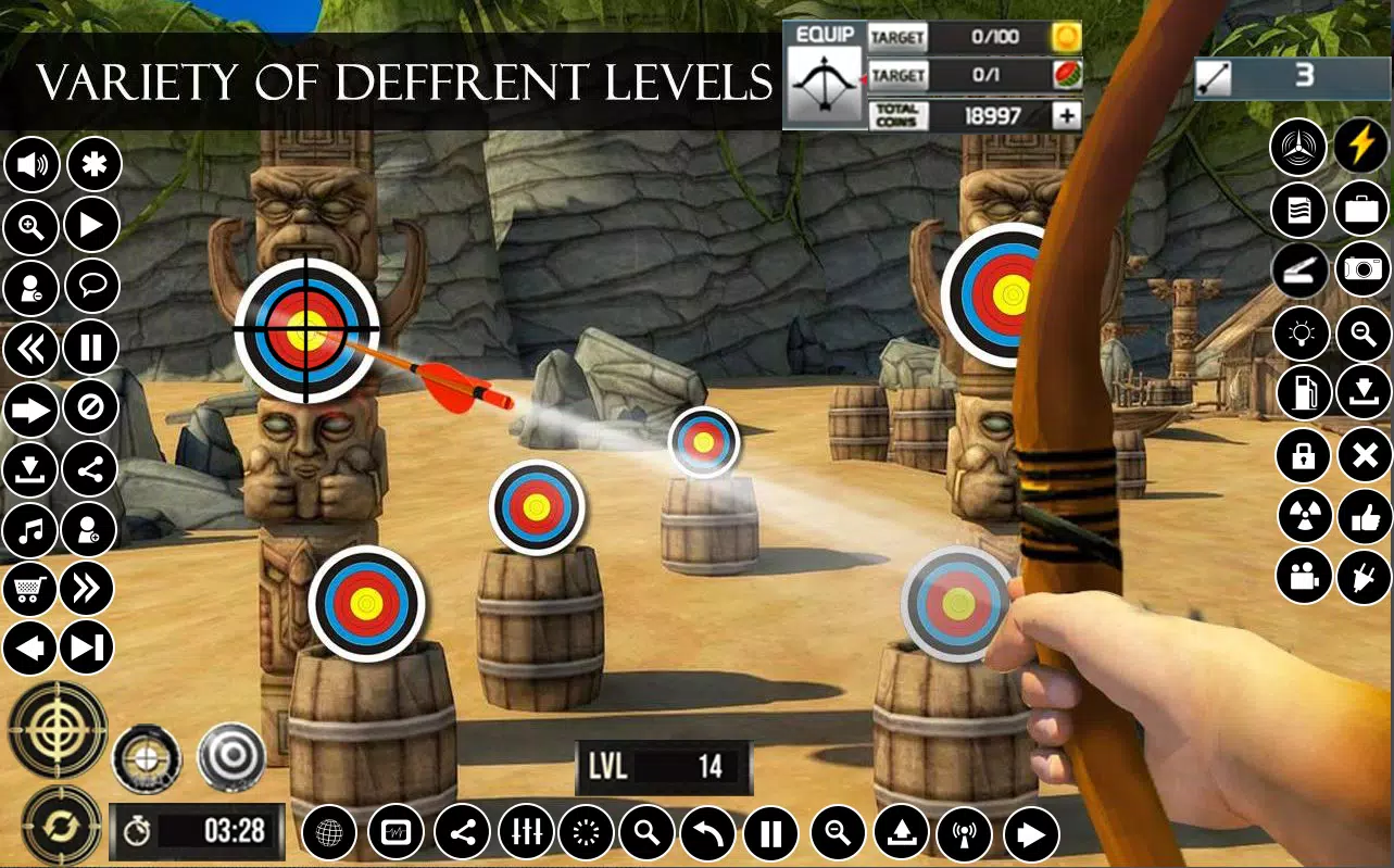 Watermelon Archery Games 3D屏幕截圖3