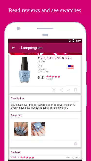 Lacquergram: for Nail Polish L स्क्रीनशॉट 2