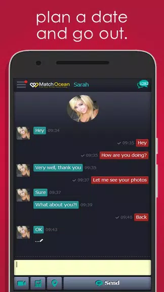 Free Dating App & Flirt Chat - MatchOceanスクリーンショット2