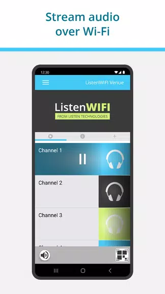 ListenWIFI স্ক্রিনশট 1