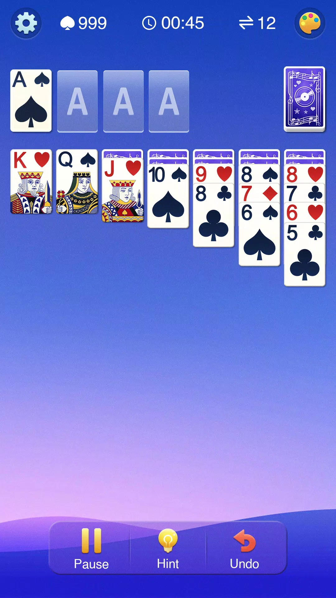 Solitaire Card Game Capture d’écran2