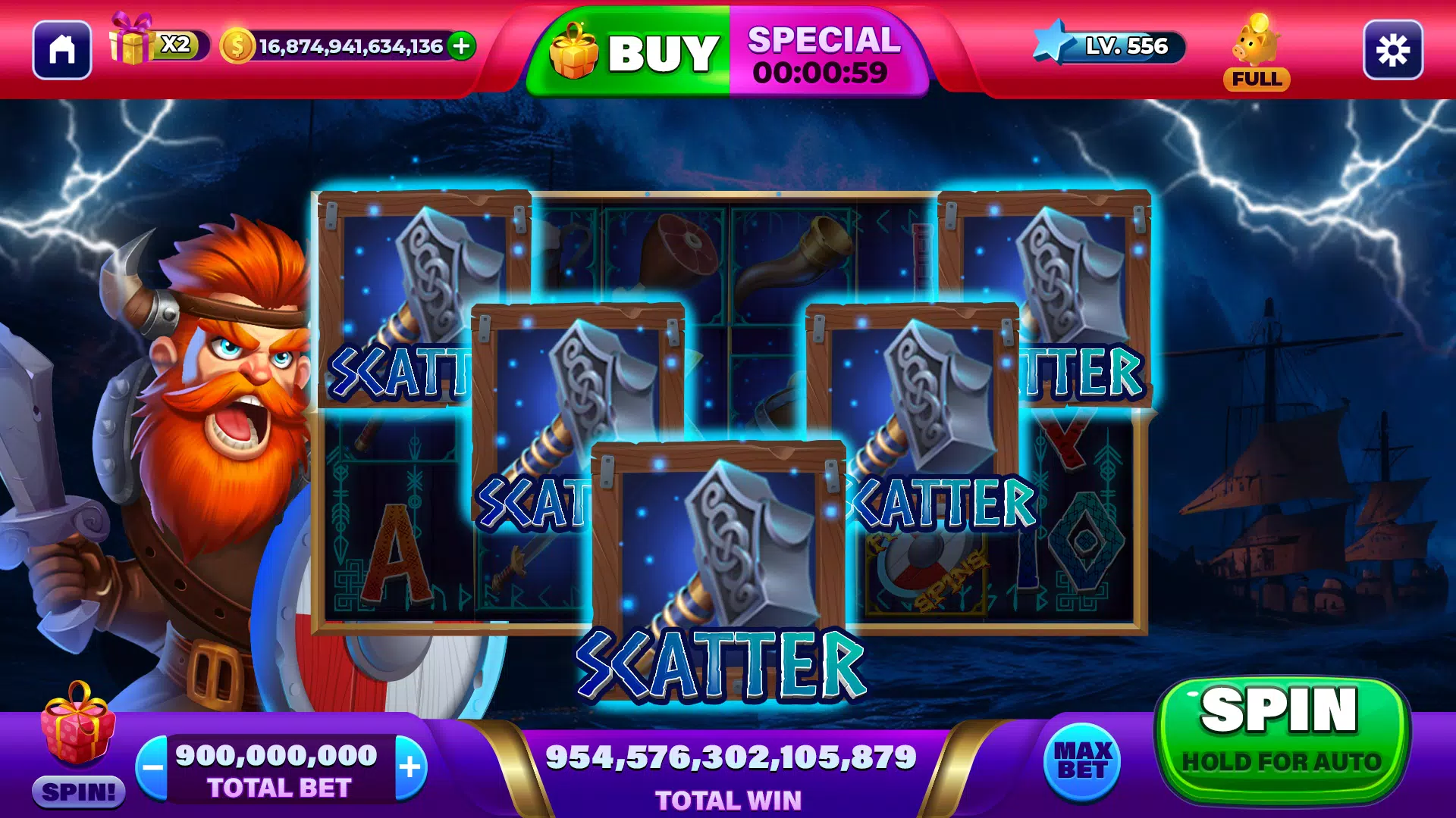 Clover Slots Epic Casino Games ကိုဖန်သားပြင်4