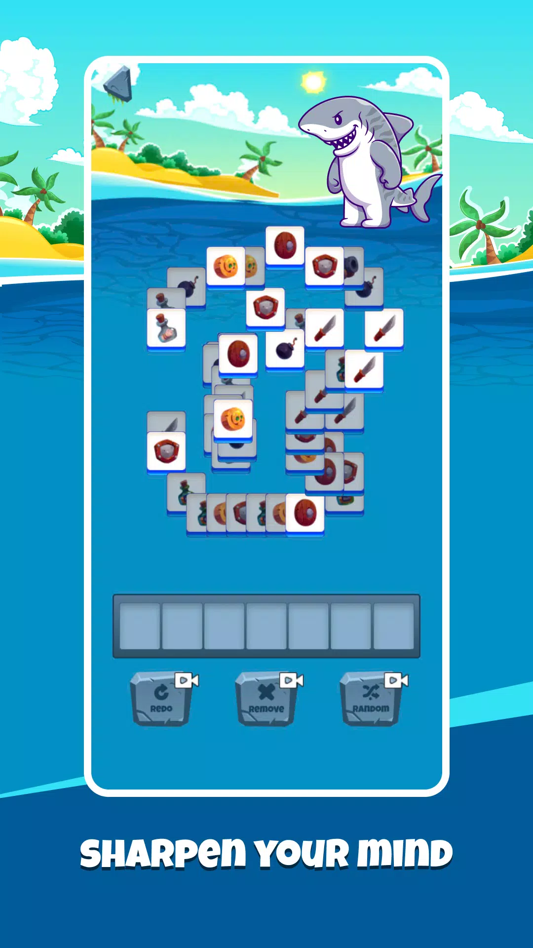 ภาพหน้าจอ Shark Attack:Match Puzzle Game 1