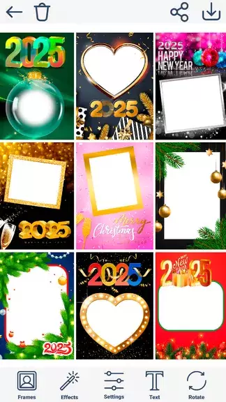 Christmas Photo Frames & Cards ekran görüntüsü 2