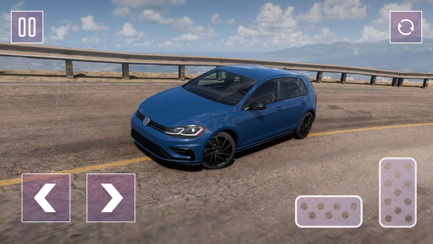 Real Racer Golf GTI Turbo Car Captura de tela 3