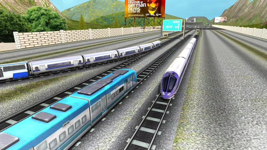 Euro Bullet Train Simulator ảnh chụp màn hình 3