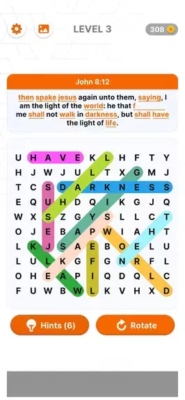 Bible Verse Search-Word Search Captura de pantalla 4