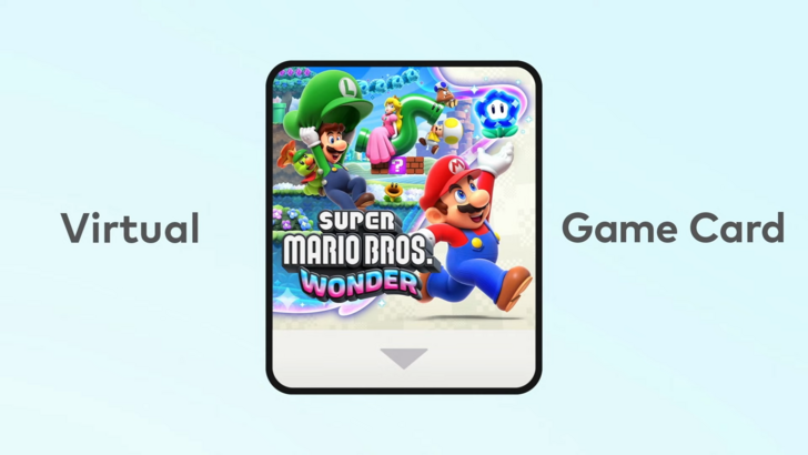 仮想ゲームカードによって発表されたスイッチ2のデジタルフューチャー