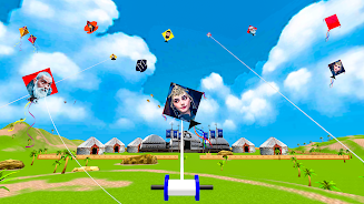 Osman Gazi kite flying 3d game 스크린샷 4