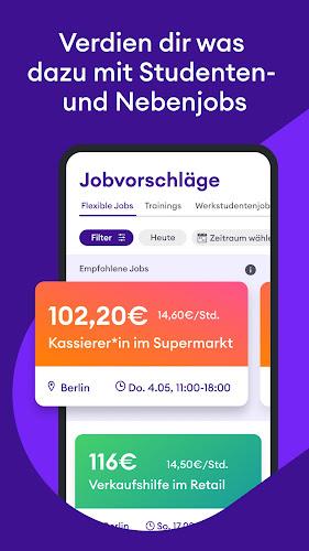 Zenjob - Flexible Nebenjobs screenshot 1