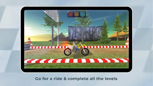 Racing on Bike Moto Stunt 스크린샷 1