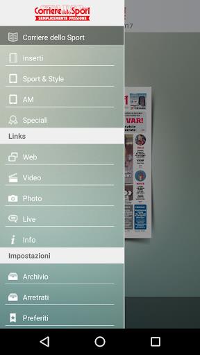Corriere dello Sport HD Capture d'écran 2
