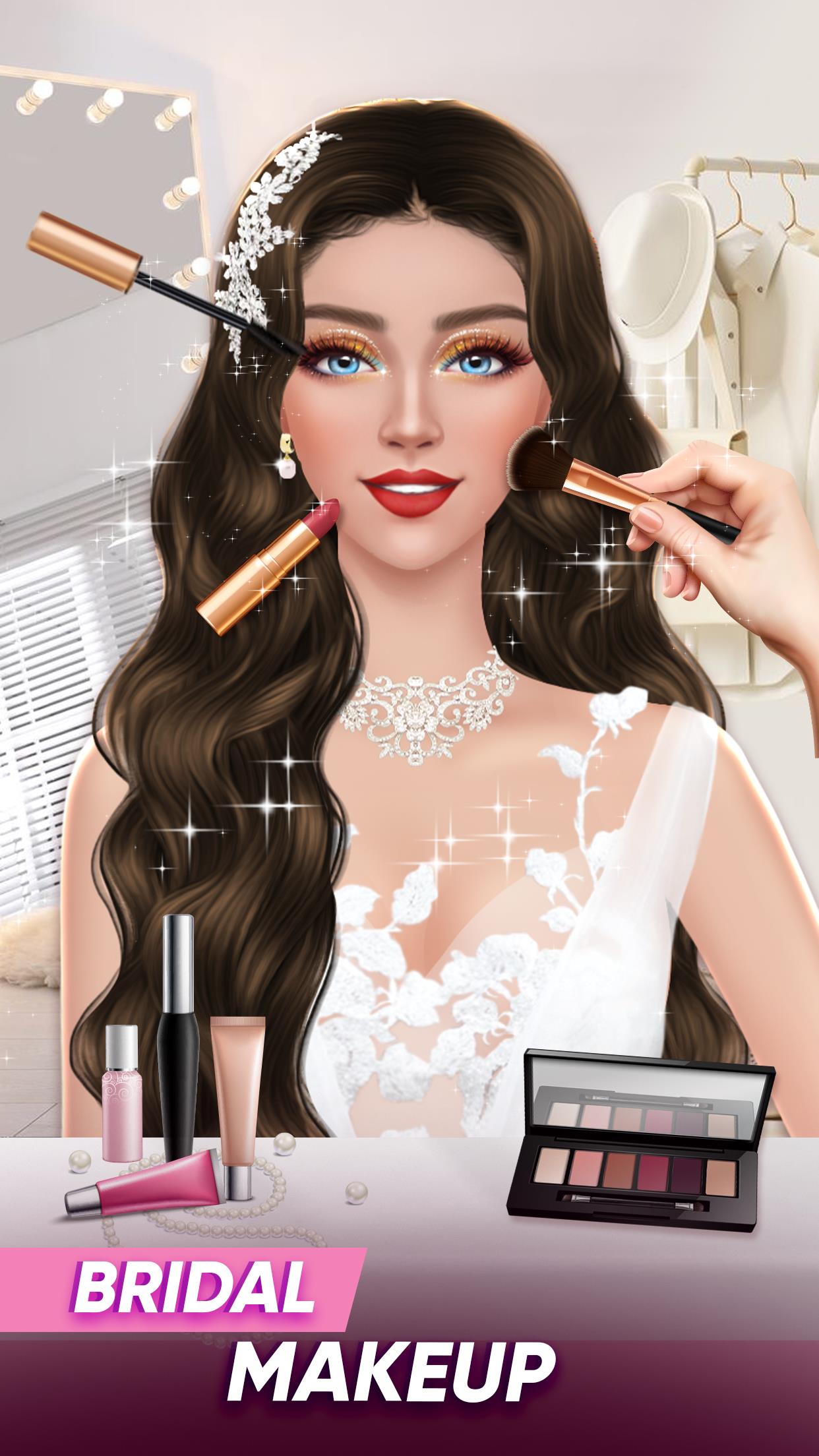 Wedding Dress Up Bridal Makeup Capture d’écran2