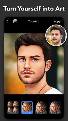 ToonArt: AI Cartoon Yourself ảnh chụp màn hình 4