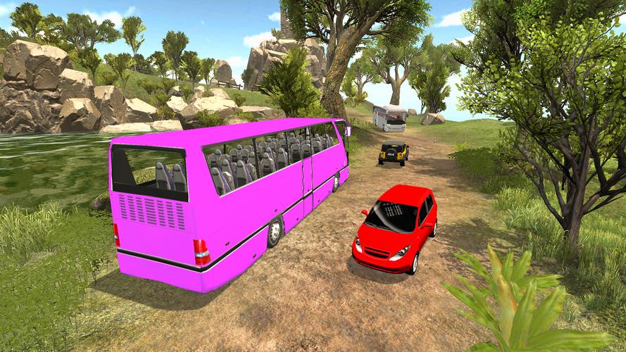 Offroad Bus Climb Hill Racingスクリーンショット3