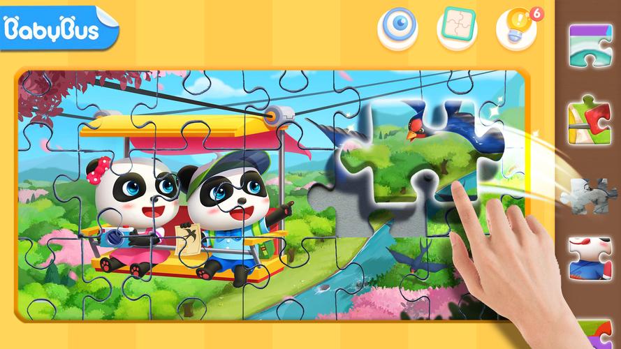 ベビーパンダのパズルゲーム-BabyBusスクリーンショット1