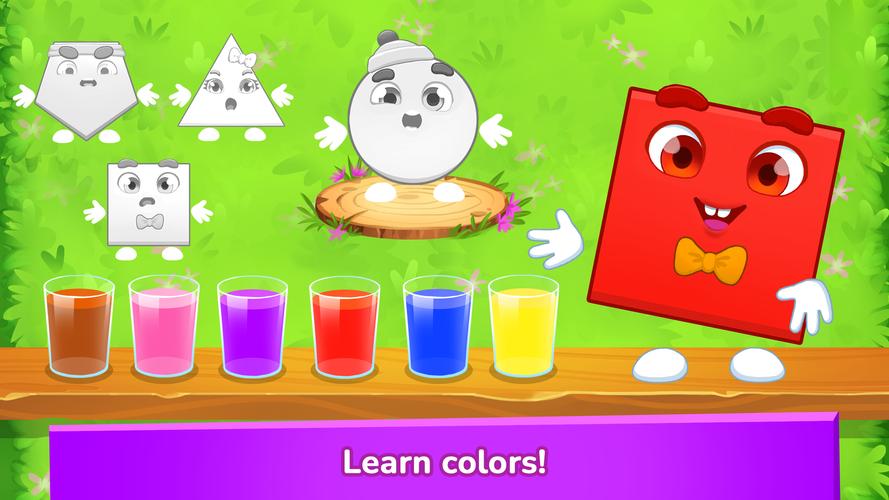 Screenshot Learning shapes & colors games 3