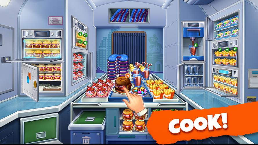 Airplane Cooking - Chef Game экрана 2