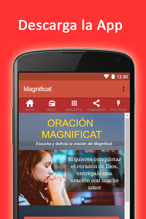 Oracion la magnifica en audio: El Magnificat应用截图第1张