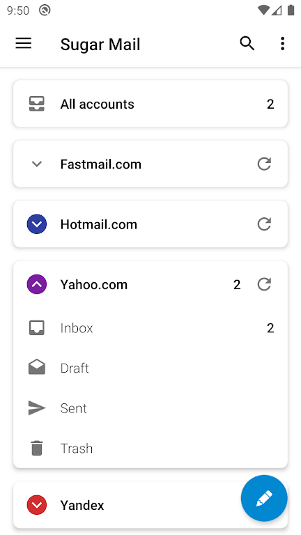 Sugar Mail email app Capture d’écran2