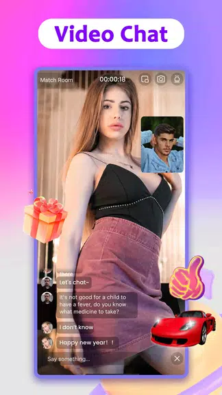 MatchU-Live, Meet People, Chat स्क्रीनशॉट 2