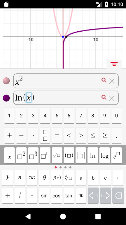 Symbolab Graphing Calculator स्क्रीनशॉट 1