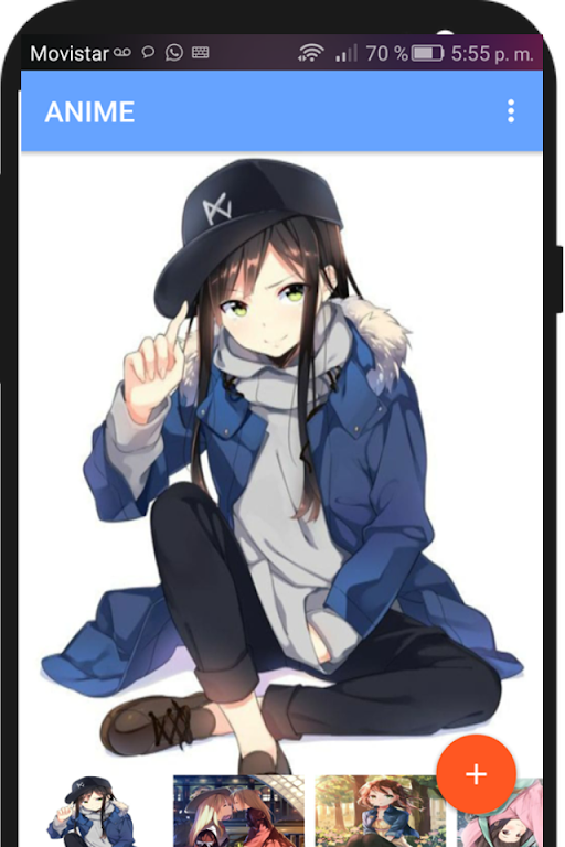 anime images for wallpaper屏幕截圖1